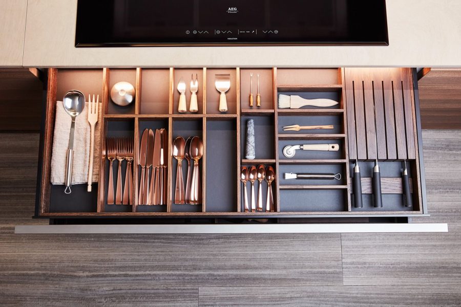 Kitchen drawer dividers and pot racks - Kitchen accessories - Dada